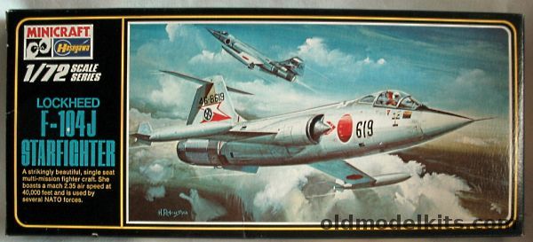 Hasegawa 1/72 TWO Lockheed F-104G / F-104J - Luftwaffe Or Two Different JSDF Aircraft, 013 plastic model kit